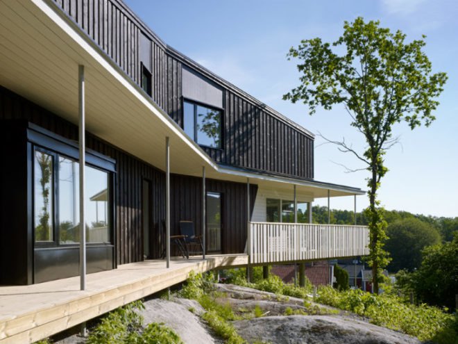Arlevagen, Helhetshus, green roof, sedum roof, sweden, affordable housing, energy efficient housing