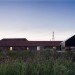 green design, eco design, sustainable design, Adaptive reuse, Carl Turner Architects, Ochre Barn, Stealth Barn, Converted Ban, glass doors, Norfolk, England, Oriented Strand Board
