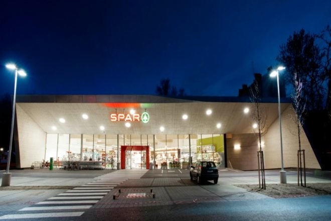 Climate Protection Supermarket, Love Architecture, eco supermarket, green grocery story, net zero, renewable energy, austria
