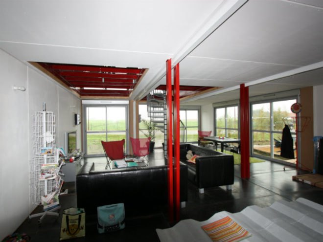Container House Lille, Patrick Partouche Architecte, Maison Container Lille, container house, shipping container, cargotecture