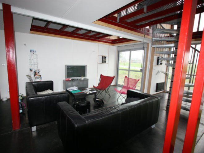 Container House Lille, Patrick Partouche Architecte, Maison Container Lille, container house, shipping container, cargotecture