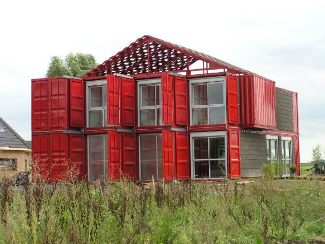 Container House Lille, Patrick Partouche Architecte, Maison Container Lille, container house, shipping container, cargotecture