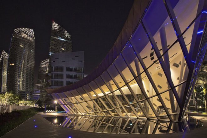 green design, eco design, sustainable design, Daniel Libeskind, Libsekind Studio, Singapore, BCA Green Mark Gold Award, Reflections on Keppel Bay, Keppel Bay, sky bridges, eco-luxury living, green residence, LED lights, minimal environmental impact, green technology, carbon monoxide sensors