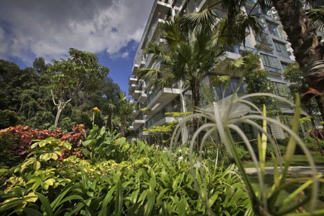 green design, eco design, sustainable design, Daniel Libeskind, Libsekind Studio, Singapore, BCA Green Mark Gold Award, Reflections on Keppel Bay, Keppel Bay, sky bridges, eco-luxury living, green residence, LED lights, minimal environmental impact, green technology, carbon monoxide sensors