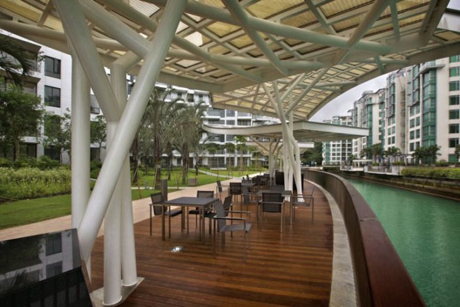 green design, eco design, sustainable design, Daniel Libeskind, Libsekind Studio, Singapore, BCA Green Mark Gold Award, Reflections on Keppel Bay, Keppel Bay, sky bridges, eco-luxury living, green residence, LED lights, minimal environmental impact, green technology, carbon monoxide sensors