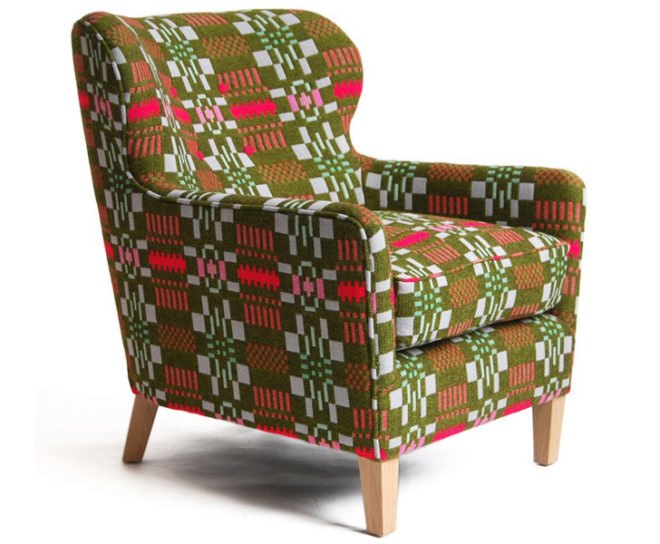 SCP, Donna Wilson, eco armchair, Eadie armchair design, green furniture design, sustainable upholstering, eco design, green materials, furniture design, london design festival