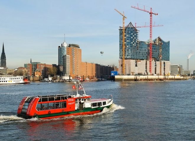 Hamburg, city, Germany, Elbphilharmonie, HochTief, Adamanta, construction delays, green design, sustainable design, ecodesign, concert hall, Herzon & de Meuron, lawsuit