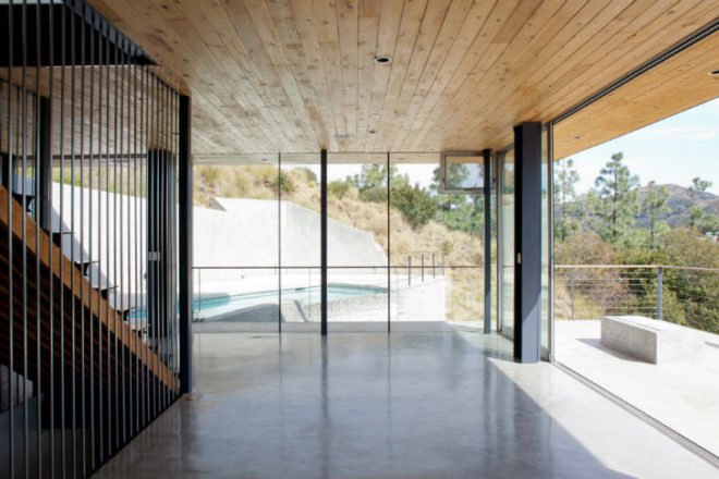 Hollywood Hills House, Francois Perrin, hollywood, la, air architecture, earth bermed, passive design
