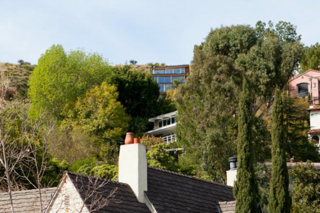 Hollywood Hills House, Francois Perrin, hollywood, la, air architecture, earth bermed, passive design