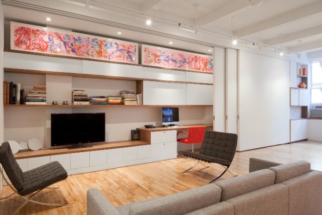 Architecture, Art, green Interiors, Green renovation, New York Apartment, I-Beam Design,lego architecture, Sean Kenney, Melissa Marks, Vicente Caride