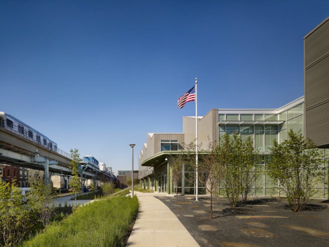 KCAPA, SMP Architects, Kensington Creative and Performing Arts HIgh School, philadelphia, eco school, green school
