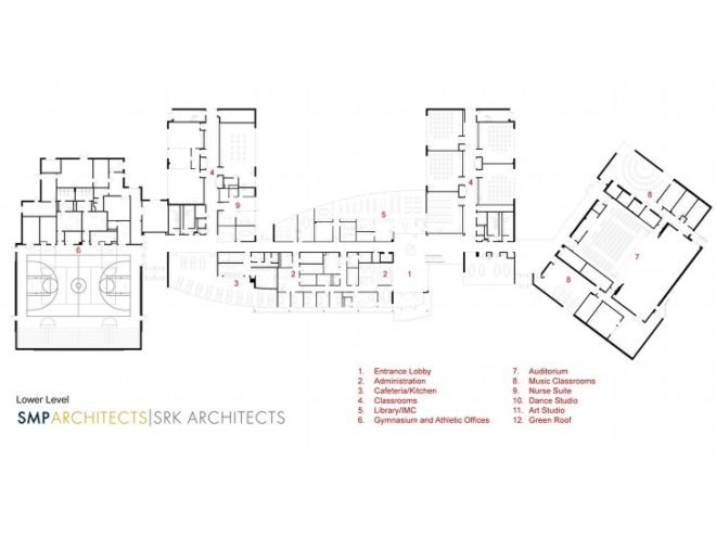 KCAPA, SMP Architects, Kensington Creative and Performing Arts HIgh School, philadelphia, eco school, green school