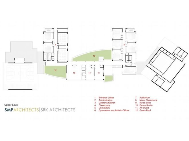 KCAPA, SMP Architects, Kensington Creative and Performing Arts HIgh School, philadelphia, eco school, green school