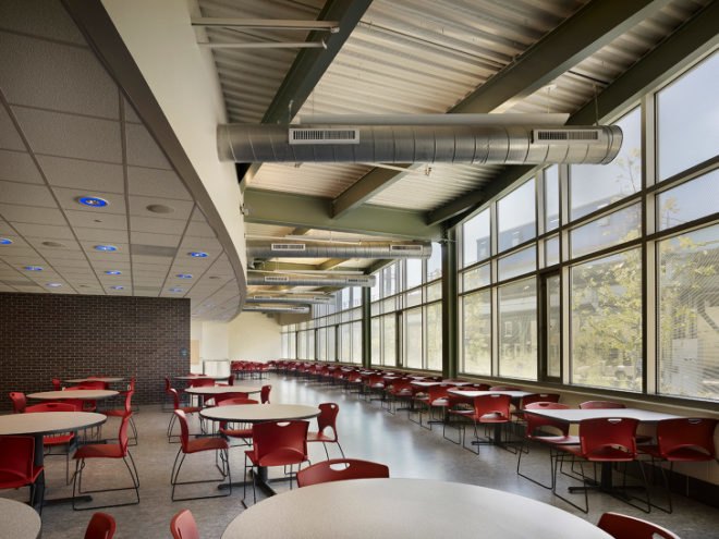 KCAPA, SMP Architects, Kensington Creative and Performing Arts HIgh School, philadelphia, eco school, green school