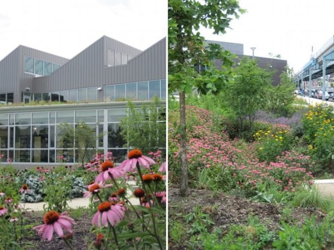 KCAPA, SMP Architects, Kensington Creative and Performing Arts HIgh School, philadelphia, eco school, green school