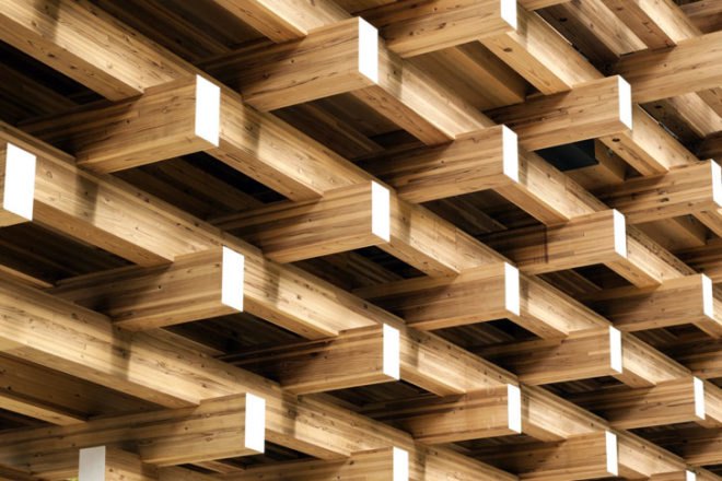 green design, eco design, sustainable design, Kochi Prefecture, Cantilever building, Kengo Kuma and Associates, Yusuhara Wooden Bridge Museum, Japan, Bridge Museum