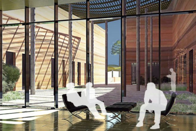 Kuwait University Model School, Perkins Will, living laboratory, eco school, green roofs, kuwait