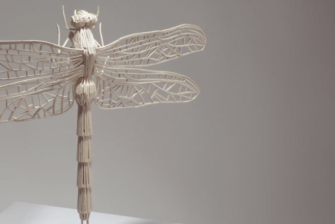 art, recycled materials, Kyle Bean, british artist, british design, Wallpaper*, Hermes, Design Museum, New York Times, matches, Matchsticks, brighton
