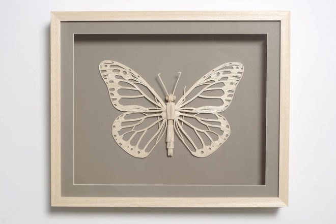 art, recycled materials, Kyle Bean, british artist, british design, Wallpaper*, Hermes, Design Museum, New York Times, matches, Matchsticks, brighton