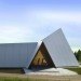 UPM, lilja, sustainable design, temporary meditation centrer, finnish design, prefab structure, plywood design, green building design, transportable chapel finland