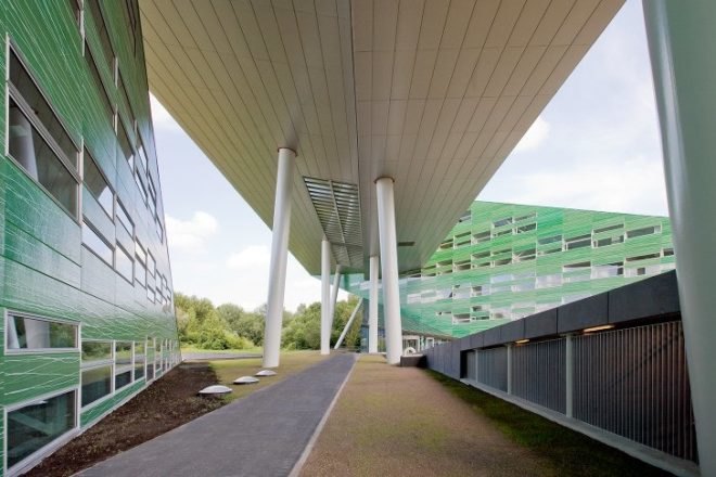 Linnaeusborg, Centre for Life Sciences, Rudy Uytenhaak Architectenbureau, green roof, groningen, eco laboratory
