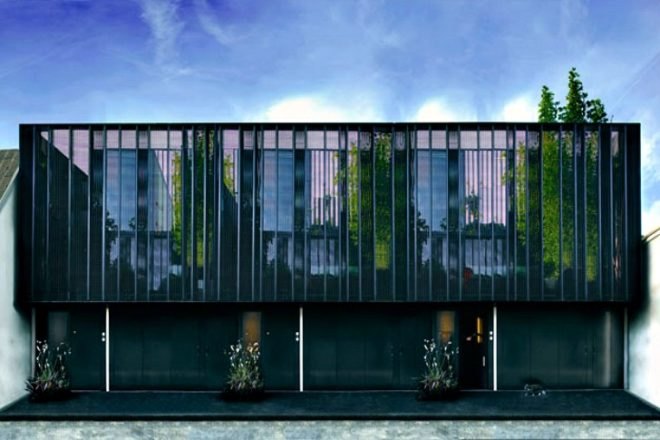Mews House, ODOS Architects, 3 mews, dublin, eco apartments, natural daylighting, green design