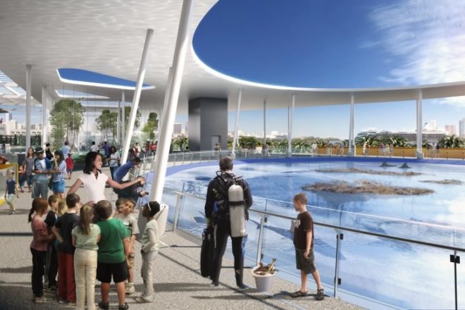 Miami Science Museum, Grimshaw, miami, living building, eco museum, MSM, museum