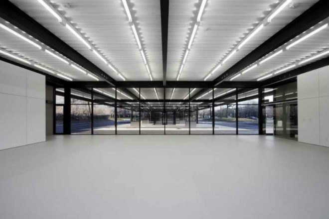 Mies van der Rohe Gas Station Conversion, FABG, gas station conversion, green renovation, mies van der rohe, nun's island, montreal
