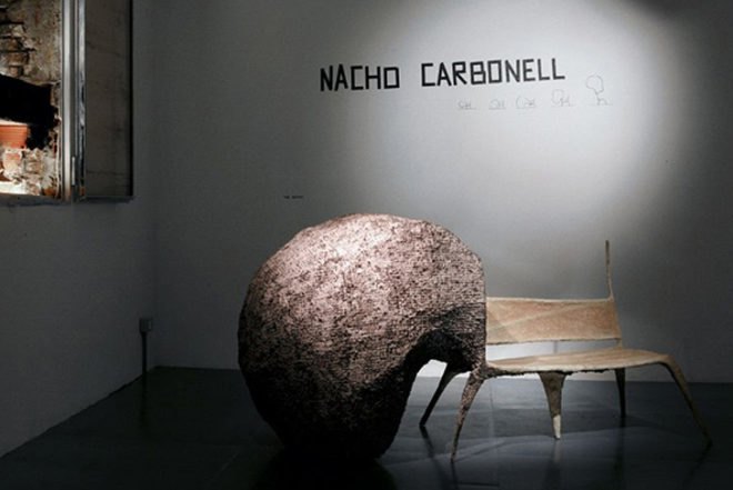 green furniture, Recycled Materials, Nacho Carbonell, evolution collection, Design Academy Eindhoven, recycled paper, chicken wire, recycled furniture, hand made furniture, retreat, spanish design, eindhoven, hidding furniture, coccon, retreat pod