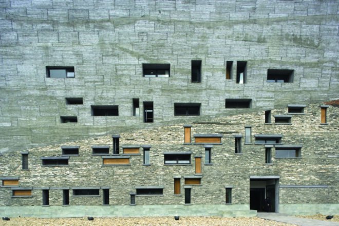 Ningbo History Museum, Wang Shu, eco museum, rubble, recycled materials, eco museum, china