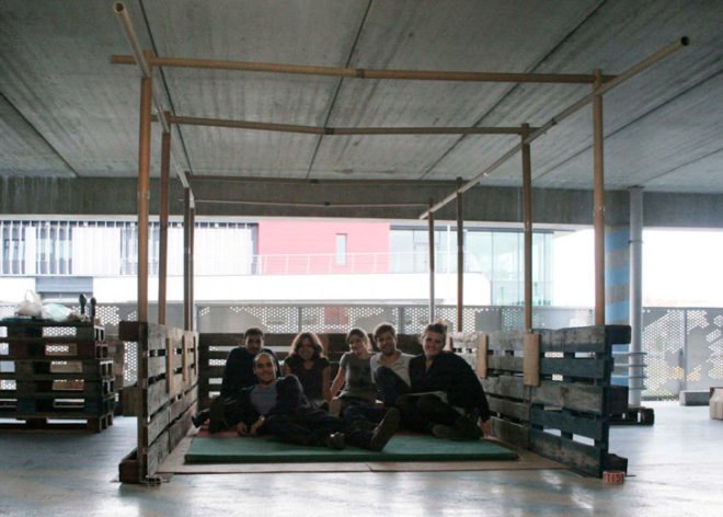 The Fukushima Emergency Project, the Architecture School of Bordeaux, France, pop-up shelter, emergency relief shelter, disaster relief design, humanitarian design, emergency relief design, emergency shelters, disaster shelters