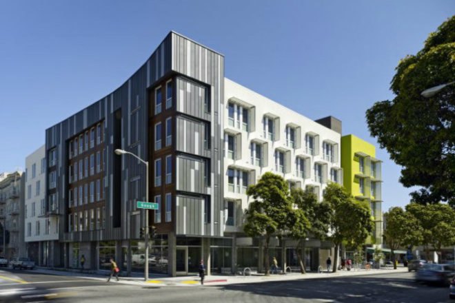 Richardson Apartments, David Baker and Partners, affordable housing, low income housing, san francisco, greenpoint rated,