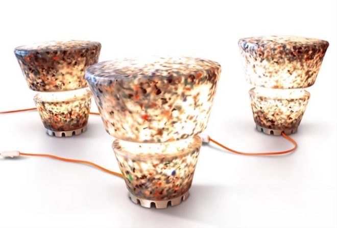Green Lighting, Green Products, Recycled Materials, recycled e-waste, recycled plastic, recycled aluminum, chilean design, rodrigo alonso, N+ew Lights