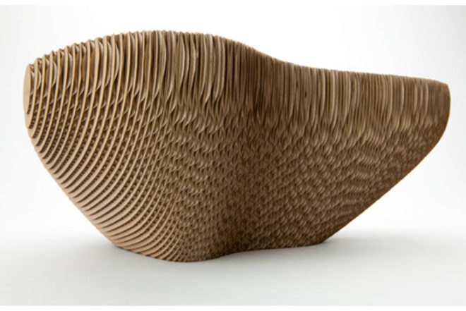 DIY, Green Materials, Green Products, Recycling / Compost, open sources design, free diy manual, Dutch design, recycled cardboard, recyclable cardboard, Utrecht, fruit bowls, SEMdesign, sylvie van de loo, faceted, biodegradable, compostable, fruit bowl