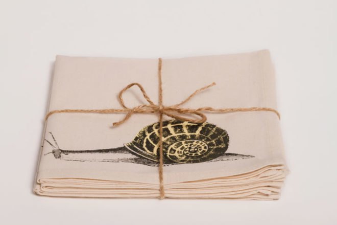Ortolan Organic; Bethany Mallet; Jenna Mallet; luxury textiles; lifestyle brand; organic cotton; organic hemp; tencel; organic materials; reclaimed cedar; reclaimed wood; barn wood; upcycled materials; sustainable design; New York City; Ohio; Inhabitat; Inhabitat NYC; Amanda Coen; Fair Trade Kapok; hand printed; hand made; artisan products; green design; eco design; environmentally friendly; eco conscious
