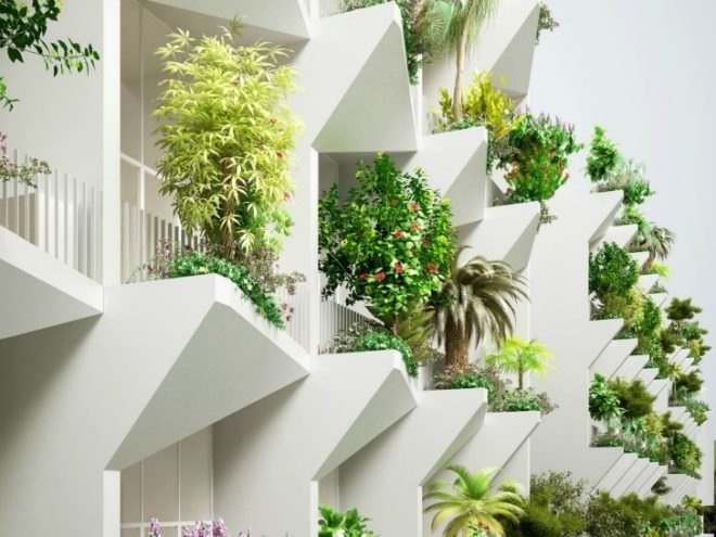 Sanya Block 5, NL Architects, china, sanya, living facade, eco hotel, green hotel