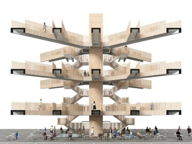 Sanya Block 5, NL Architects, china, sanya, living facade, eco hotel, green hotel