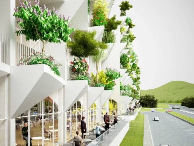 Sanya Block 5, NL Architects, china, sanya, living facade, eco hotel, green hotel