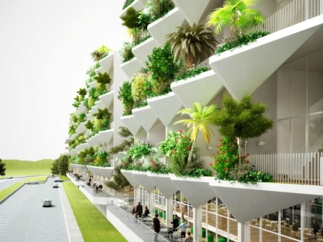 Sanya Block 5, NL Architects, china, sanya, living facade, eco hotel, green hotel