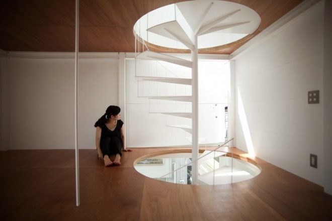 Unemori Architects, Tokyo, Japan, tower, architecture, green design, japanese architecture, sustainable design, eco design, green design, daylighting, natural ventilation, setback regulations, tiny houses,