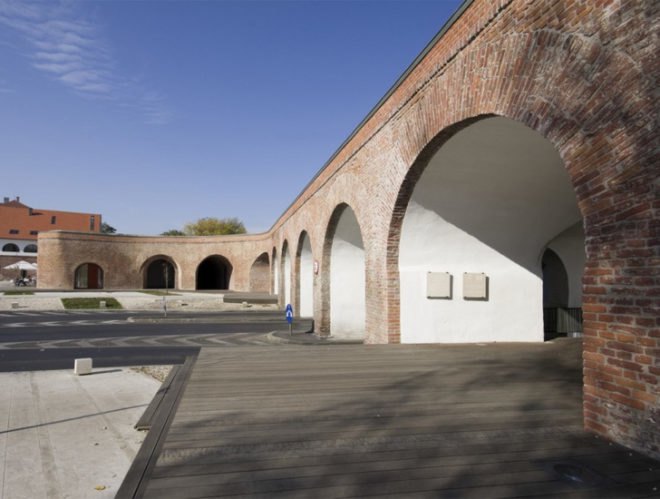 ARCHAEUS, green plaza, urban renewal,green renovation, Bastion Theresia Timisoara, Green building Romania, concrete albado, green roof, fortress retrofit, defensive retrofit,