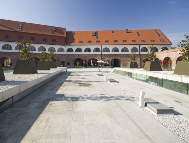 ARCHAEUS, green plaza, urban renewal,green renovation, Bastion Theresia Timisoara, Green building Romania, concrete albado, green roof, fortress retrofit, defensive retrofit,
