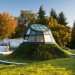Canada architecture, landscape architecture, Perkins+Will, VanDusen Botanical Garden Visitor Centre, green roof, net zero energy building, LEED Platinum building, Living Building Challenge, living building, green design, green architecture, solar power, energy efficient public buildings