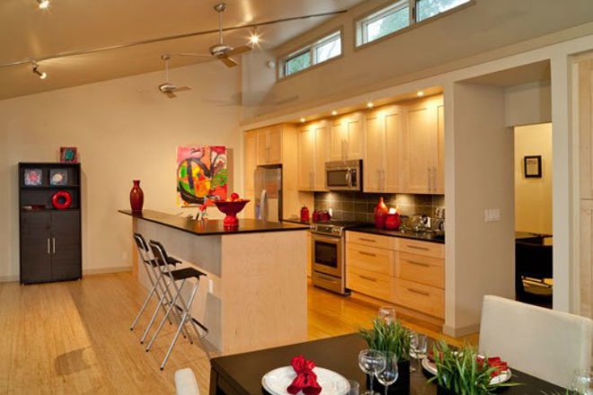 Vashon Island Glidehouse, Blu Homes, glidehouse, prefab, prefab home,