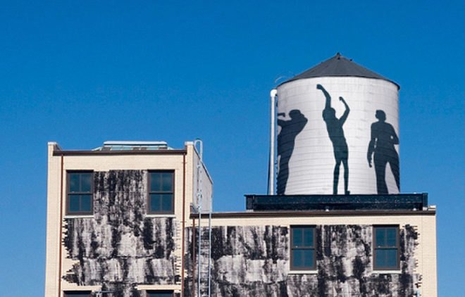 green design, eco design, sustainable design, The Water Tank Project, public art, Ed Ruscha, Thom Yorke, Jay-Z, Lawrence Weiner, Marilyn Minter, E.V. Day, Tony Conrad, Andy Goldsworthy, MoMA, Neville Wakefield, Mary Jordan, Lisa Dennison, Sotheby's