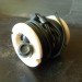 Wooden Headphone Spool, ette studios, wooden thread spool, diy, how to, headphone spool, earbud keeper