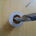 Wooden Headphone Spool, ette studios, wooden thread spool, diy, how to, headphone spool, earbud keeper