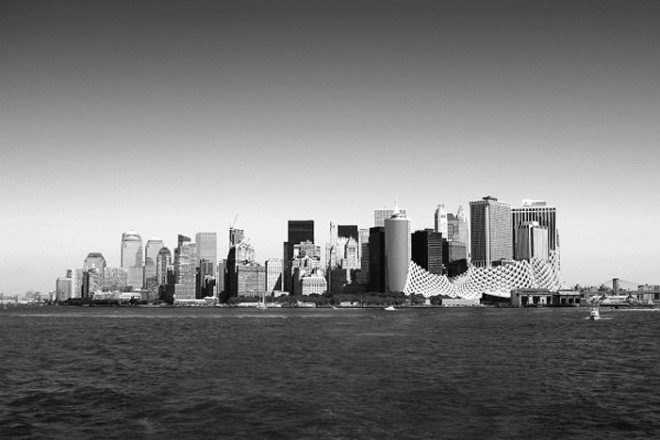 green design, eco design, sustainable design, climate change, Lower Manhattan, Flood relief, Tingwei Xu, Xie Zhang