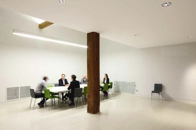 Encore Heureux, DomoLab, France, solar power, 19th century barn, Saint-Gobain, research center, green design, energy efficiency, thermal insulation, glazing, insulation, green design, sustainable design, eco-design, airtight, heat transfer