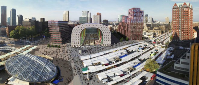 mvrdv, mvrdv anton wubben, interview mvrdv, interview anton wubben, green design, rotterdam market hall, european market hall, market hall architecture, Markthal Rotterdam, green markets, netherlands architecture
